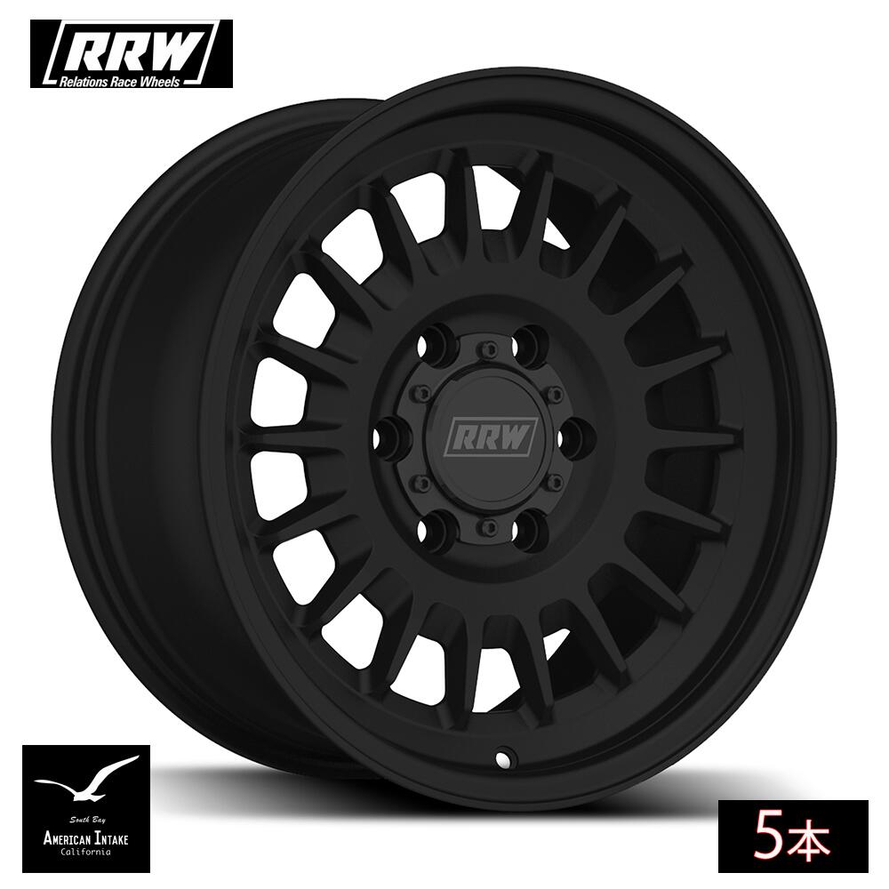 RRW リレーションレースホイール RG7-S MonoForged Wheel | Matte Black フォージド鍛造ホイール ( 5本 )｜American-Intake