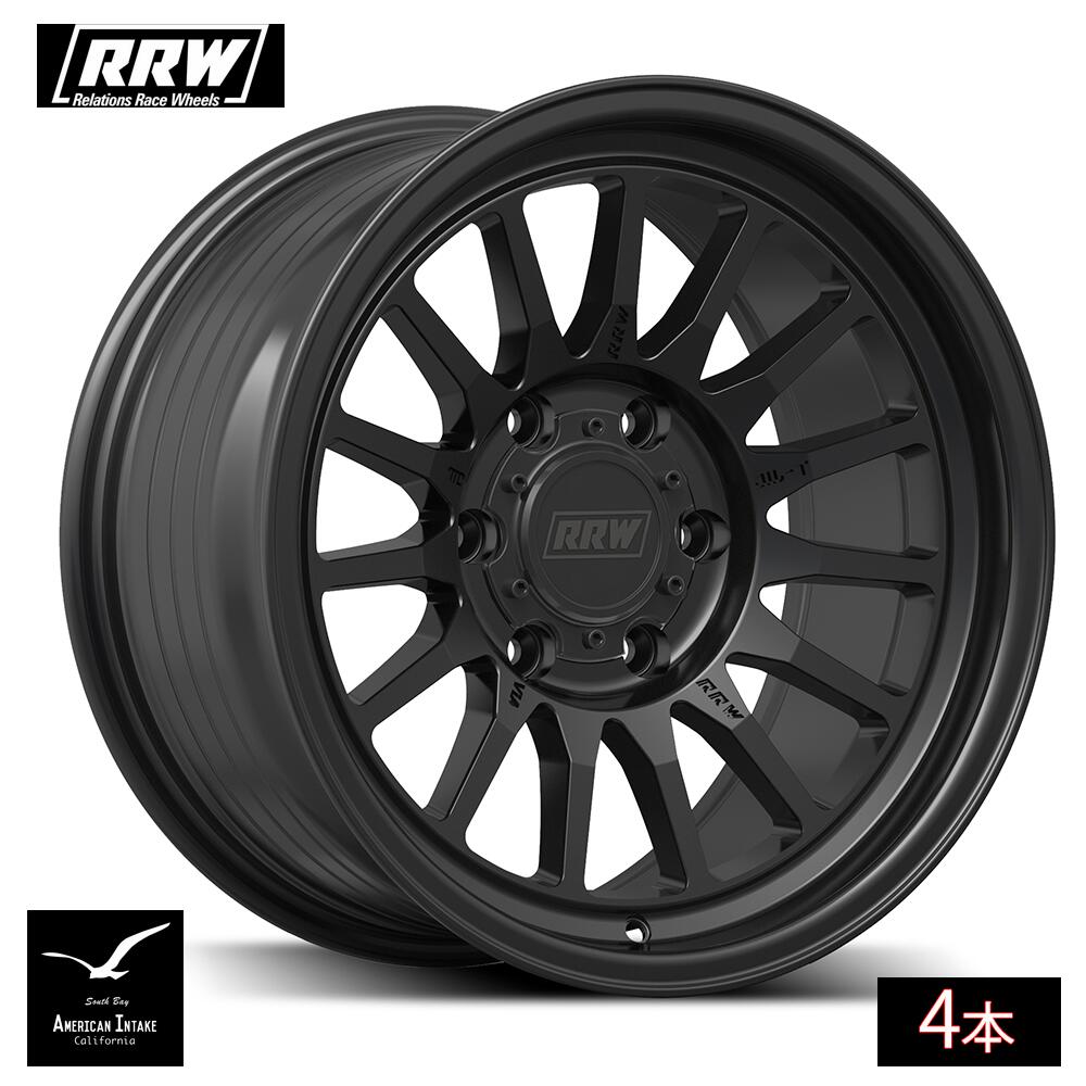 【楽天市場】RRW リレーションレースホイール RR7-S FLOW FORM Wheel | Matte Black ( 4本 ...