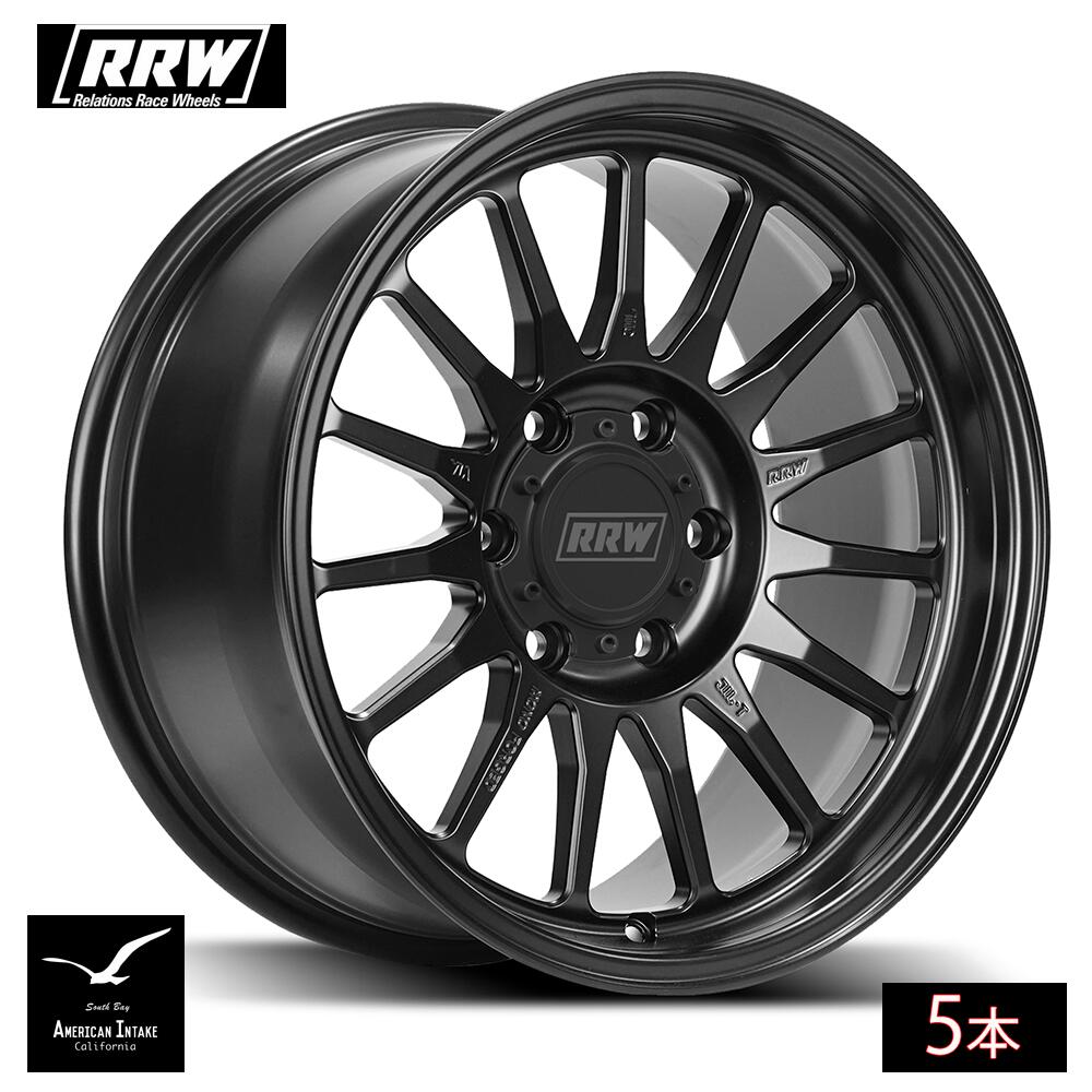RRW リレーションレースホイール RS7-S MonoForged Wheel | Matte Black フォージド鍛造ホイール ( 5本 )｜American-Intake