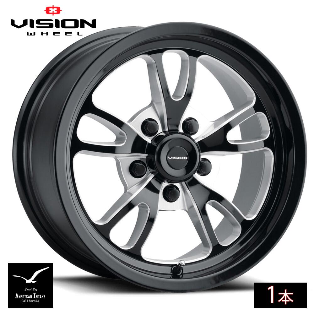 Vision Wheel ビジョンホイール 149 Patriot | Gloss Black Milled Spoke ( 1本 )|American-Intake