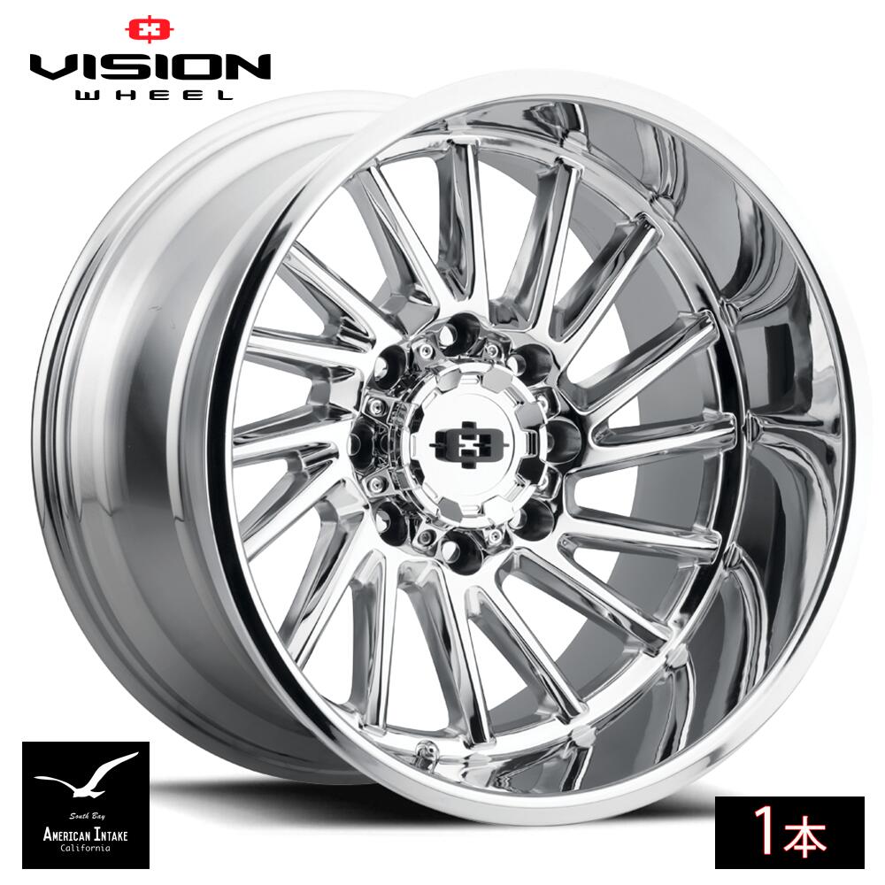 Vision Wheel ビジョンホイール 306 Rapier | Chrome ( 1本 )｜American-Intake