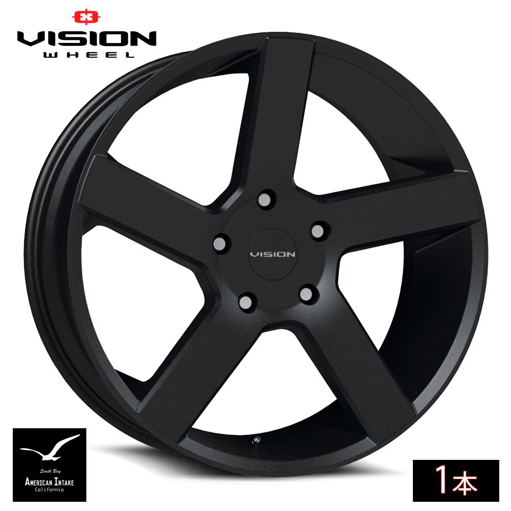 Vision Wheel ビジョンホイール 472 Switchback | Satin Black ( 1本 )|American-Intake