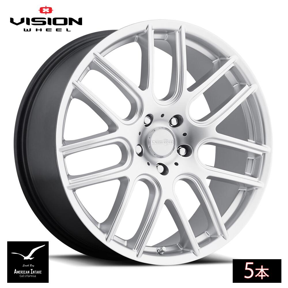 Vision Wheel ビジョンホイール 426 Cross | Hyper Silver ( 5本 )｜American-Intake