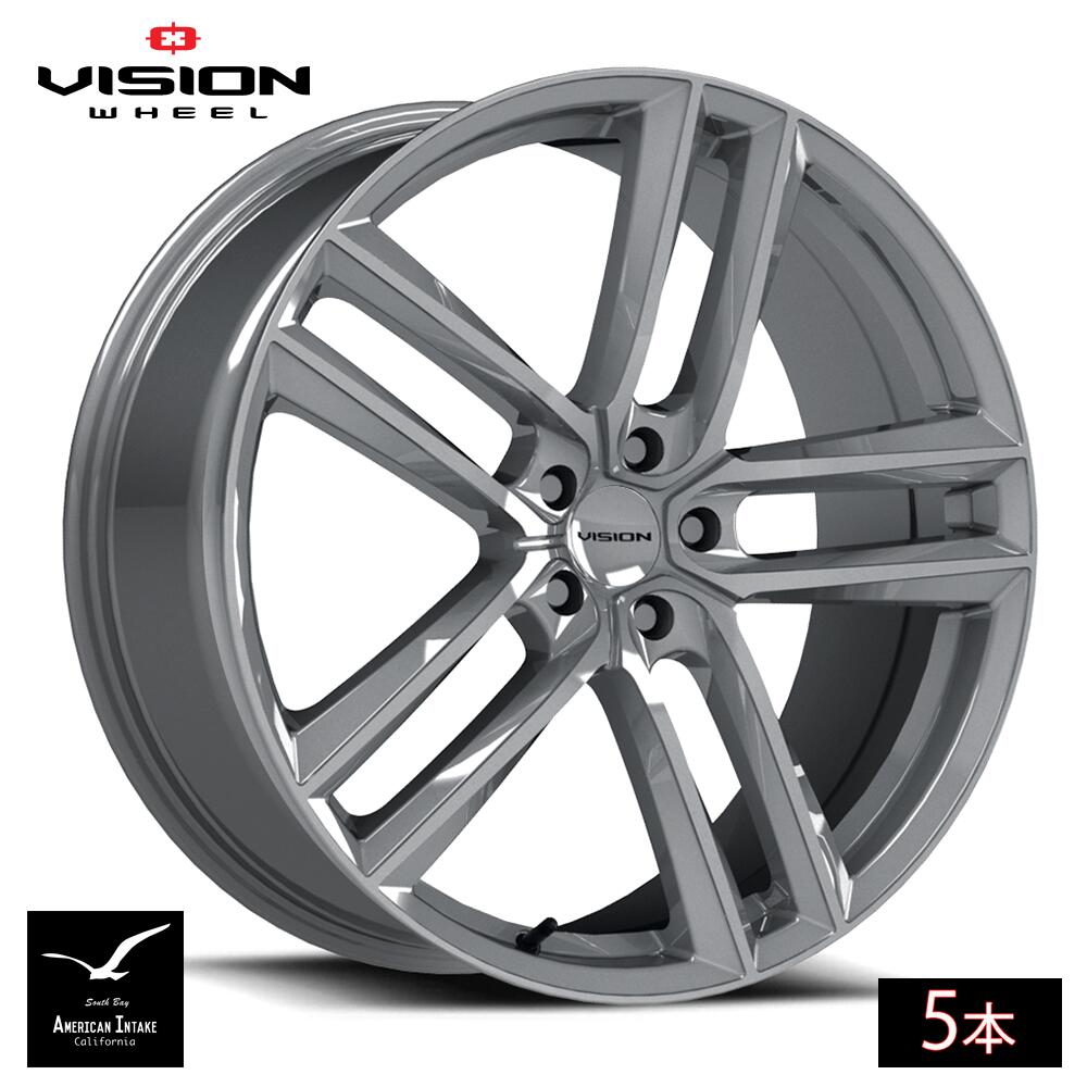 Vision Wheel ビジョンホイール 475 Clutch | Hyper Silver ( 5本 )｜American-Intake