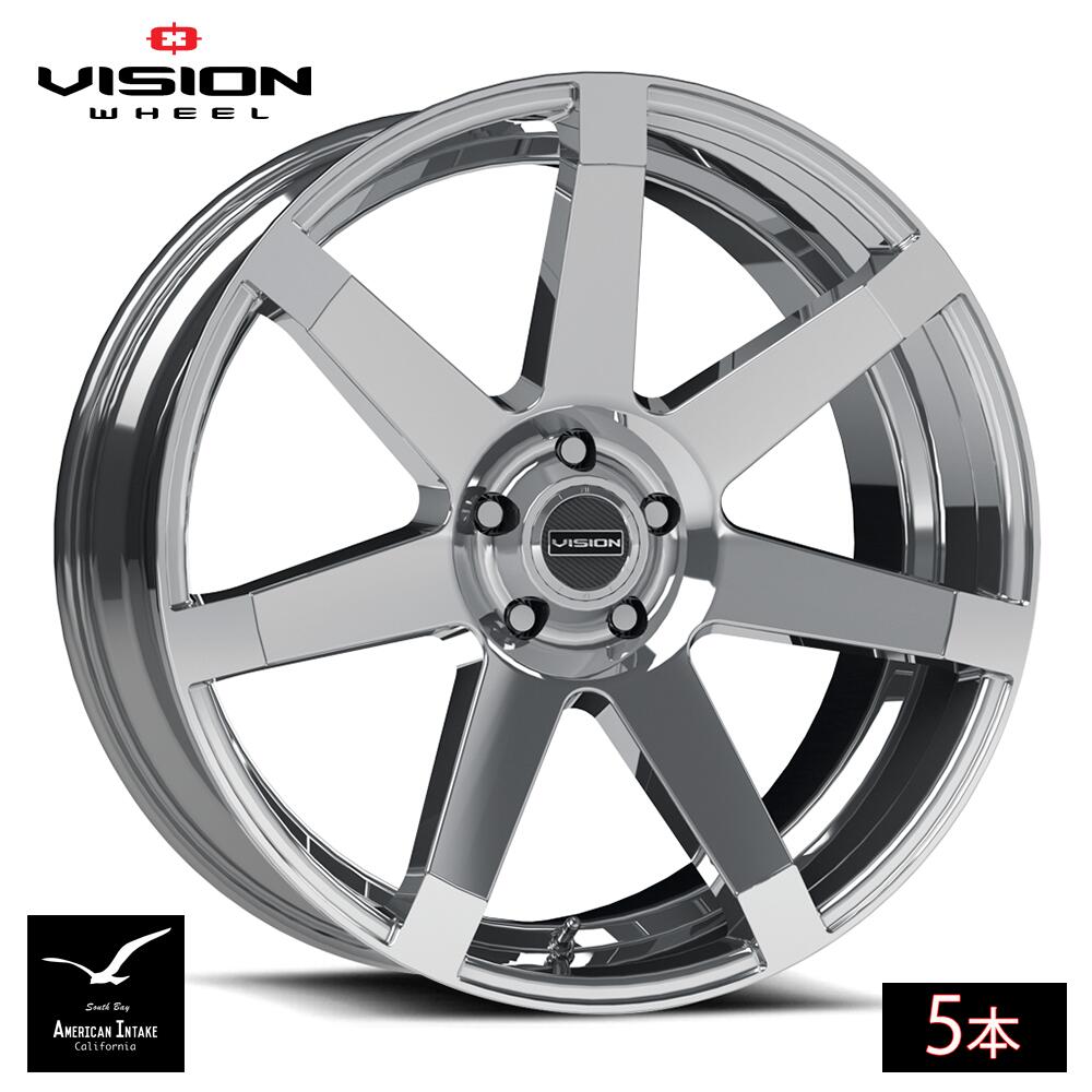 Vision Wheel ビジョンホイール 9042 Sultan | Chrome ( 5本 )｜American-Intake
