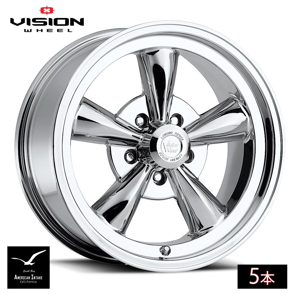 Vision Wheel ビジョンホイール 141 Legend 5 | Chrome ( 5本 )｜American-Intake