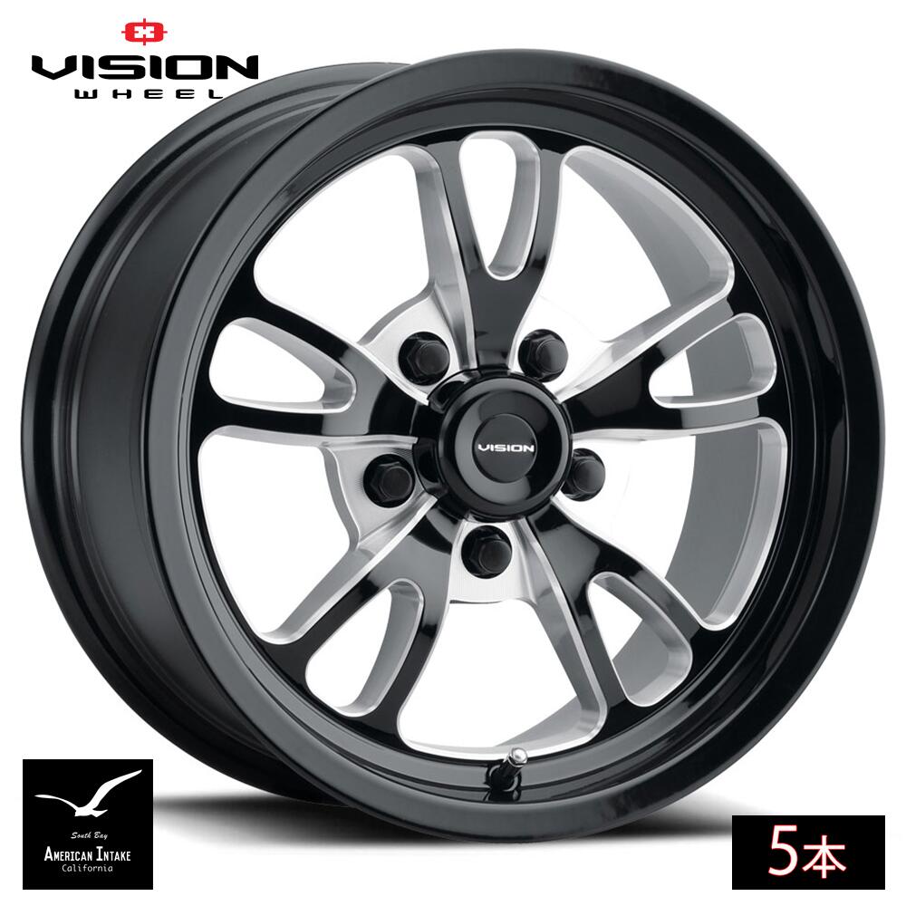 Vision Wheel ビジョンホイール 149 Patriot | Gloss Black Milled Spoke ( 5本 )｜American-Intake