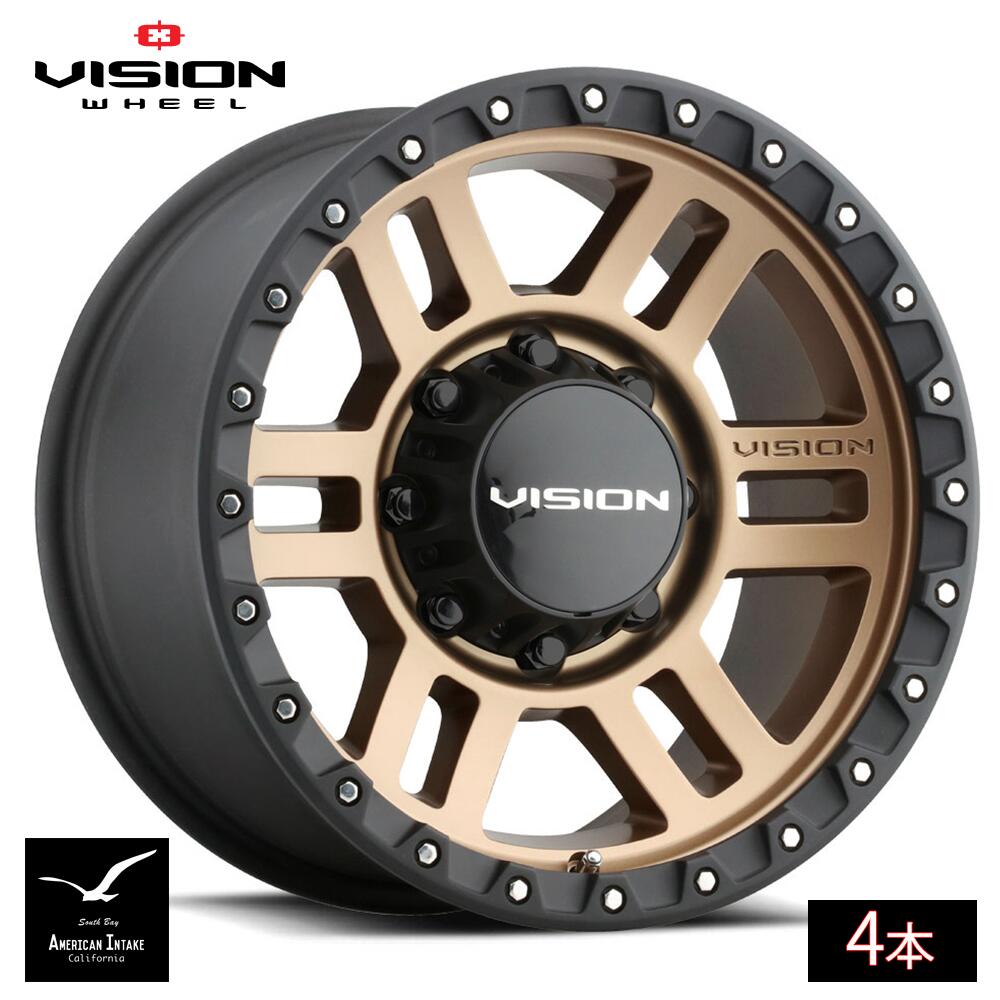 Vision Wheel ビジョンホイール 354 Manx 2 | Bronze ( 4本 )|American-Intake