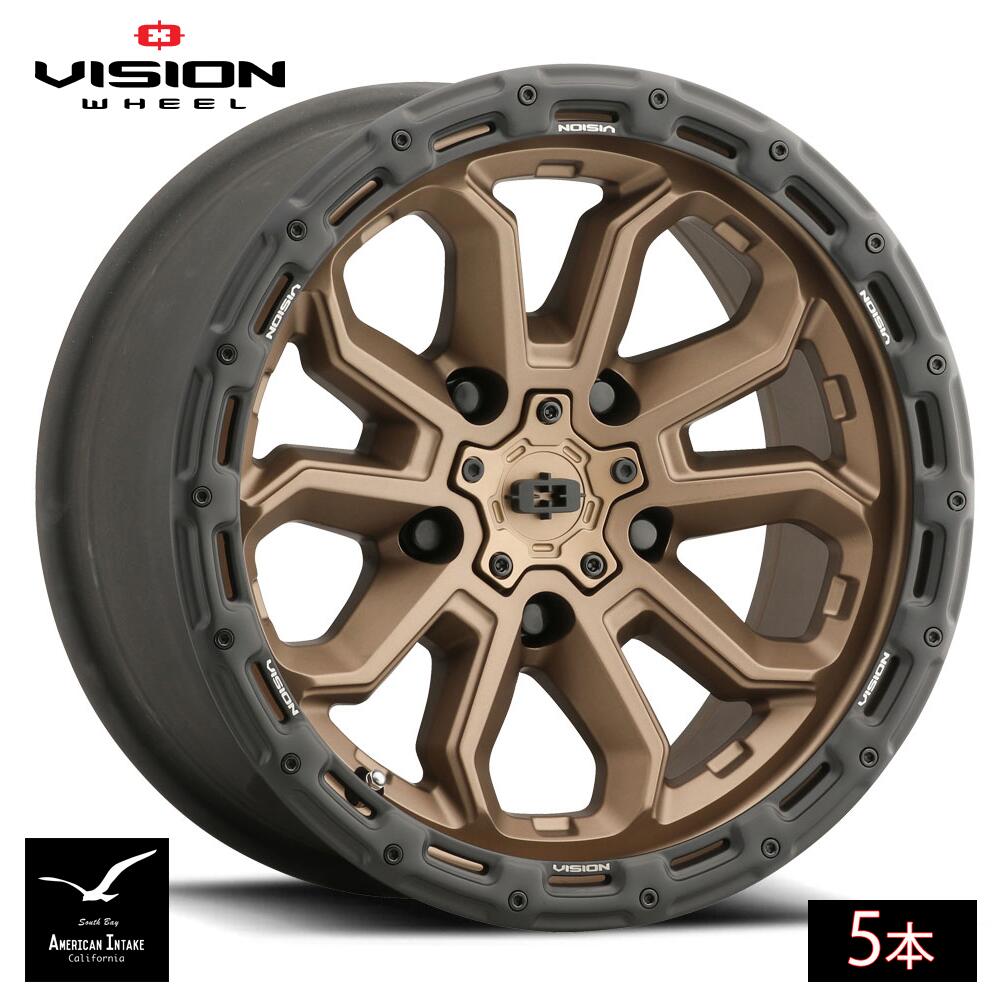 Vision Wheel ビジョンホイール 405 Korupt | Satin Bronze ( 5本 )|American-Intake