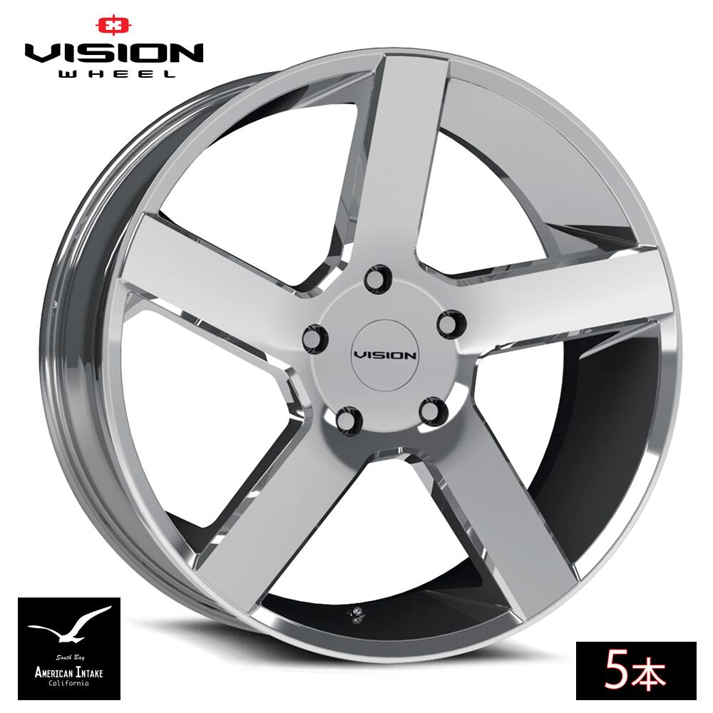 Vision Wheel ビジョンホイール 472 Switchback | Chrome ( 5本 )｜American-Intake