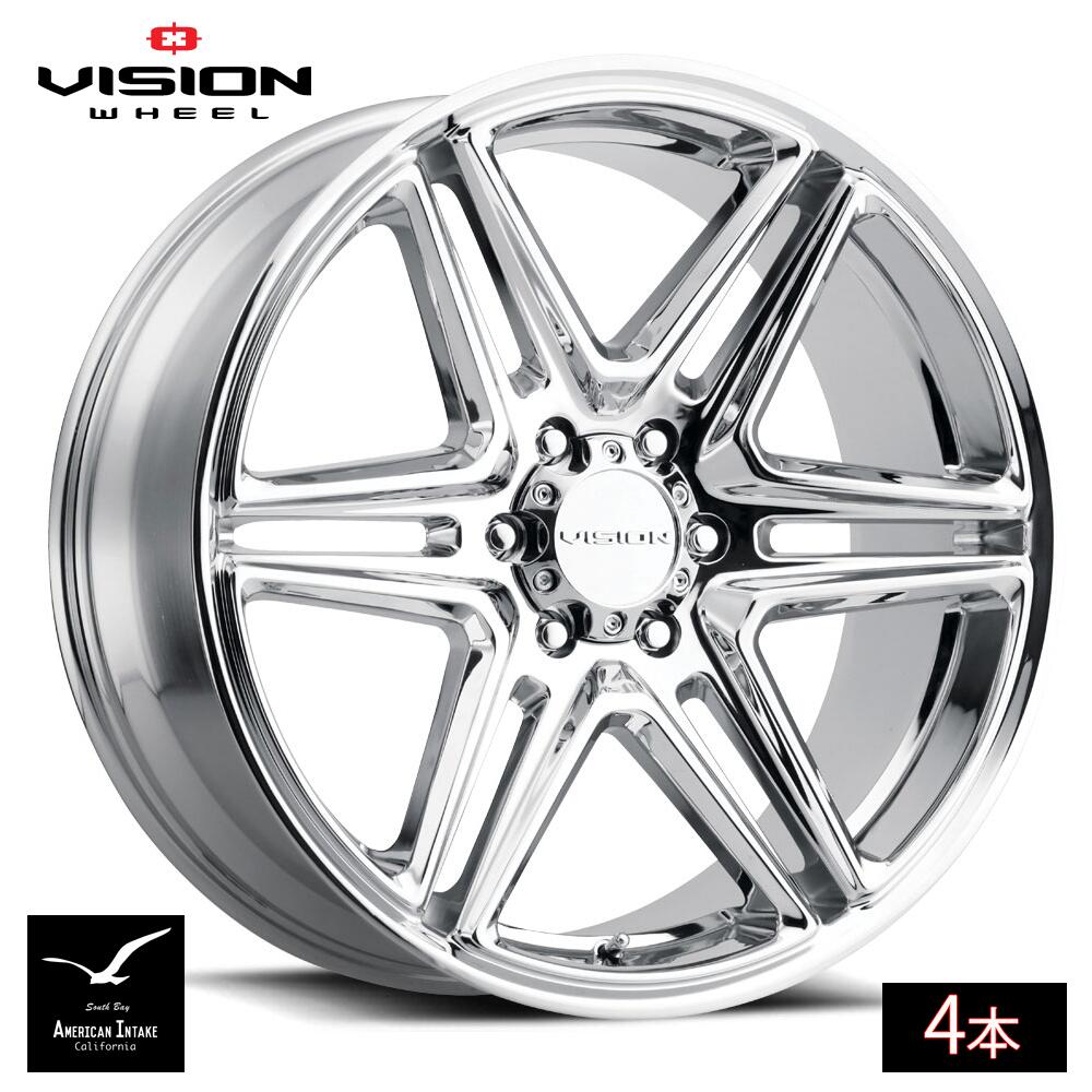 Vision Wheel ビジョンホイール 476 Wedge | Chrome ( 4本 )｜American-Intake