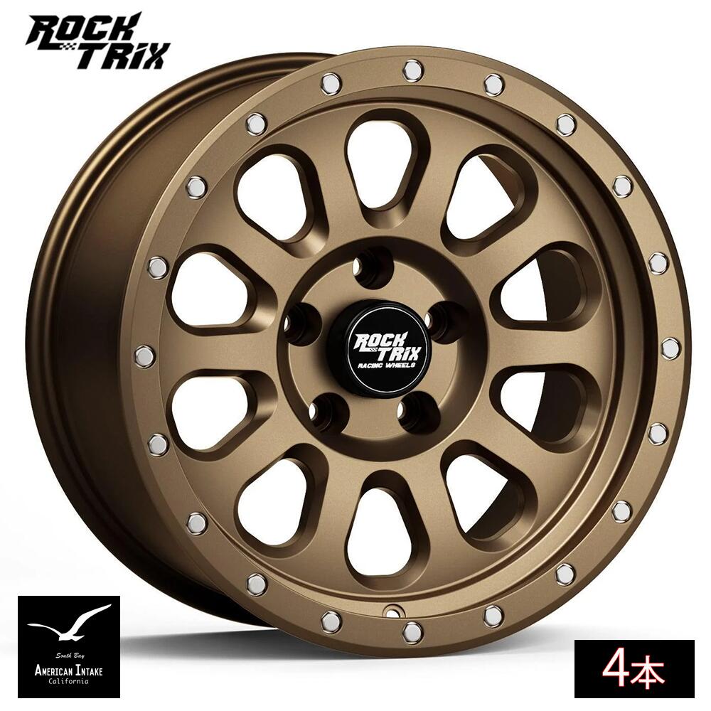 RockTrix ロックトリックス ホイール RT111 | Bronze ( 4本 )｜American-Intake