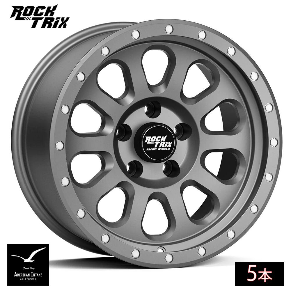 RockTrix ロックトリックス ホイール RT111 | Gunmetal ( 5本 )|American-Intake