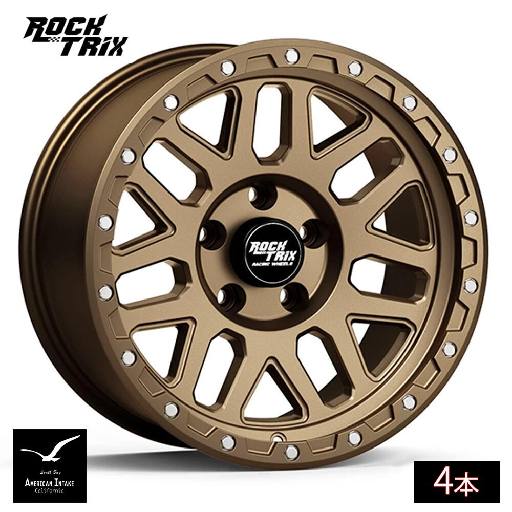 RockTrix ロックトリックス ホイール RT110 | Bronze ( 4本 )|American-Intake