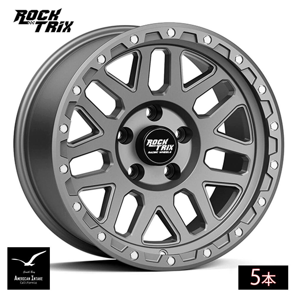 RockTrix ロックトリックス ホイール RT110 | Gunmetal ( 5本 )｜American-Intake
