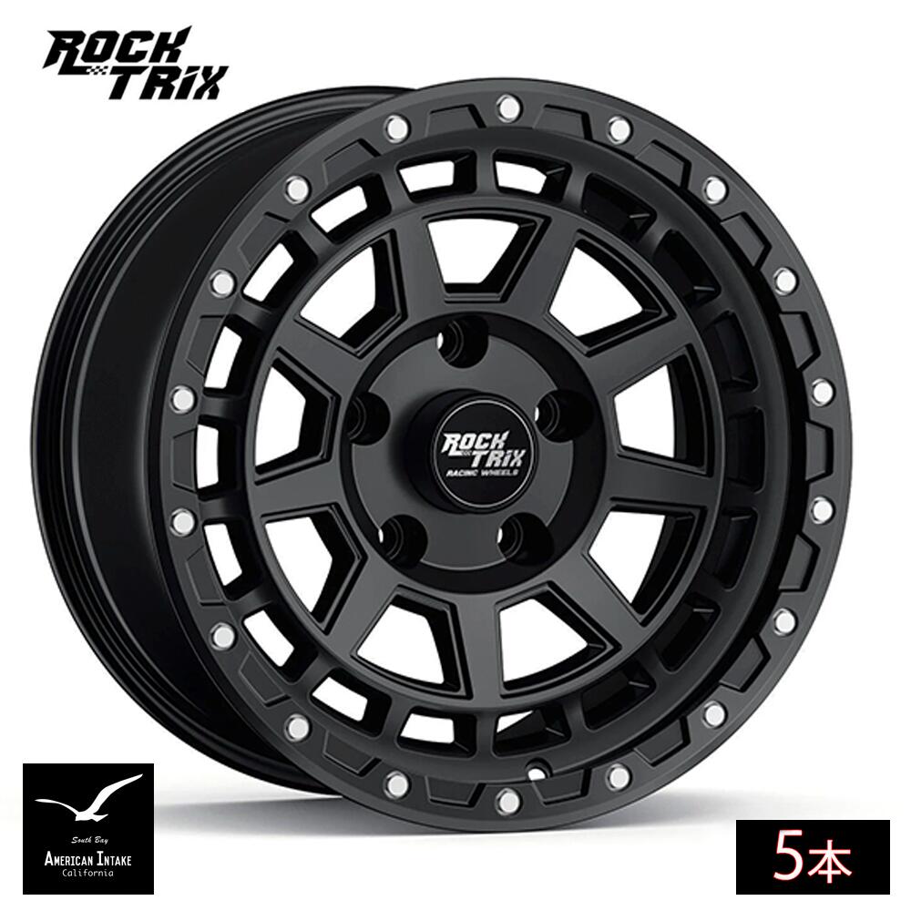 RockTrix ロックトリックス ホイール RT114 | Black ( 5本 )｜American-Intake