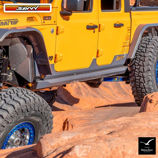 SAVVY OFFROAD サヴィーオフロード ロッカートリムキット JT グラディエーター|American-Intake