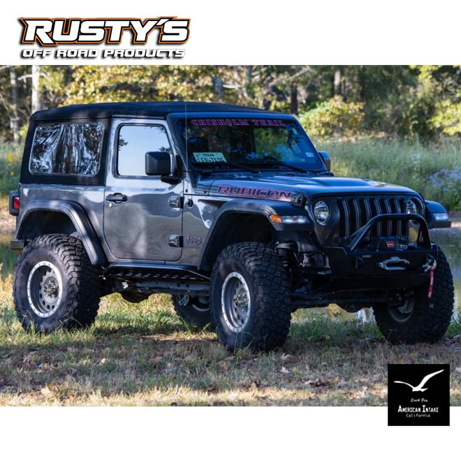 RUSTY'S OFFROAD PRODUCTS ラスティーズ オフロード プロダクツ サイドステップ キッカーチューブ JLグラディエーター 2ドアーズ|American-Intake