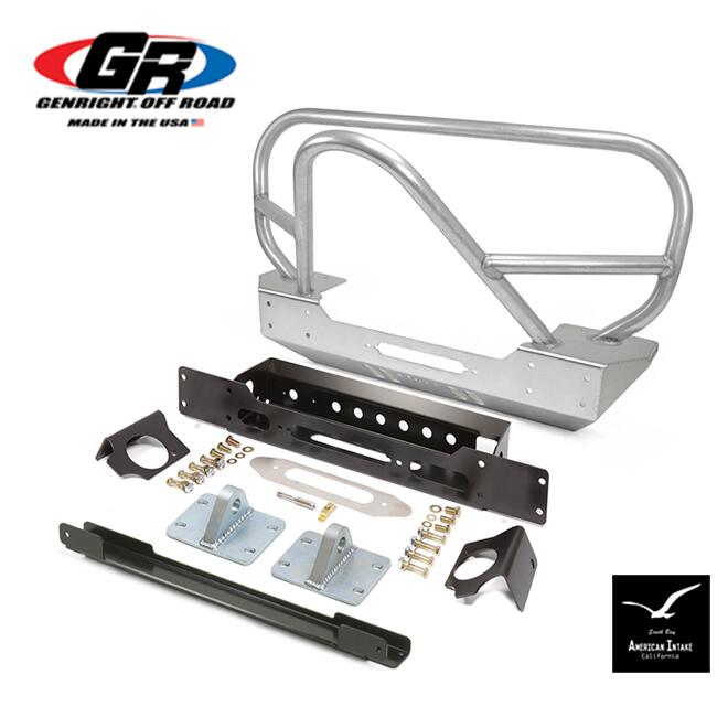Genright Brackets 【楽天市場】GenRight Off Road ジェンライトオフロード ウィンチガード アルミニウムフロントバンパー JLラングラーJT ...