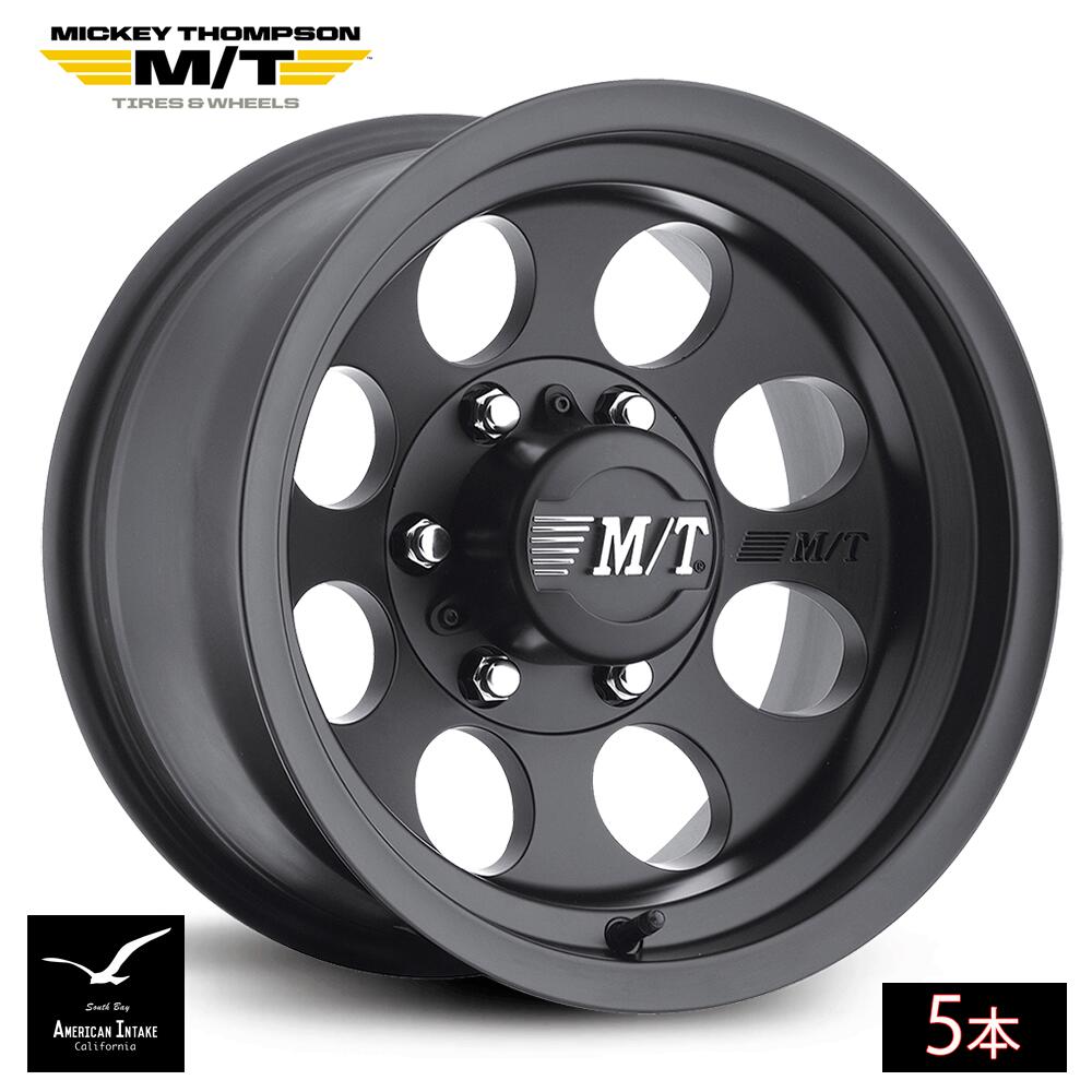 Mickey Thompson Wheels Classic III | Satin Black ( 5本 )|American-Intake