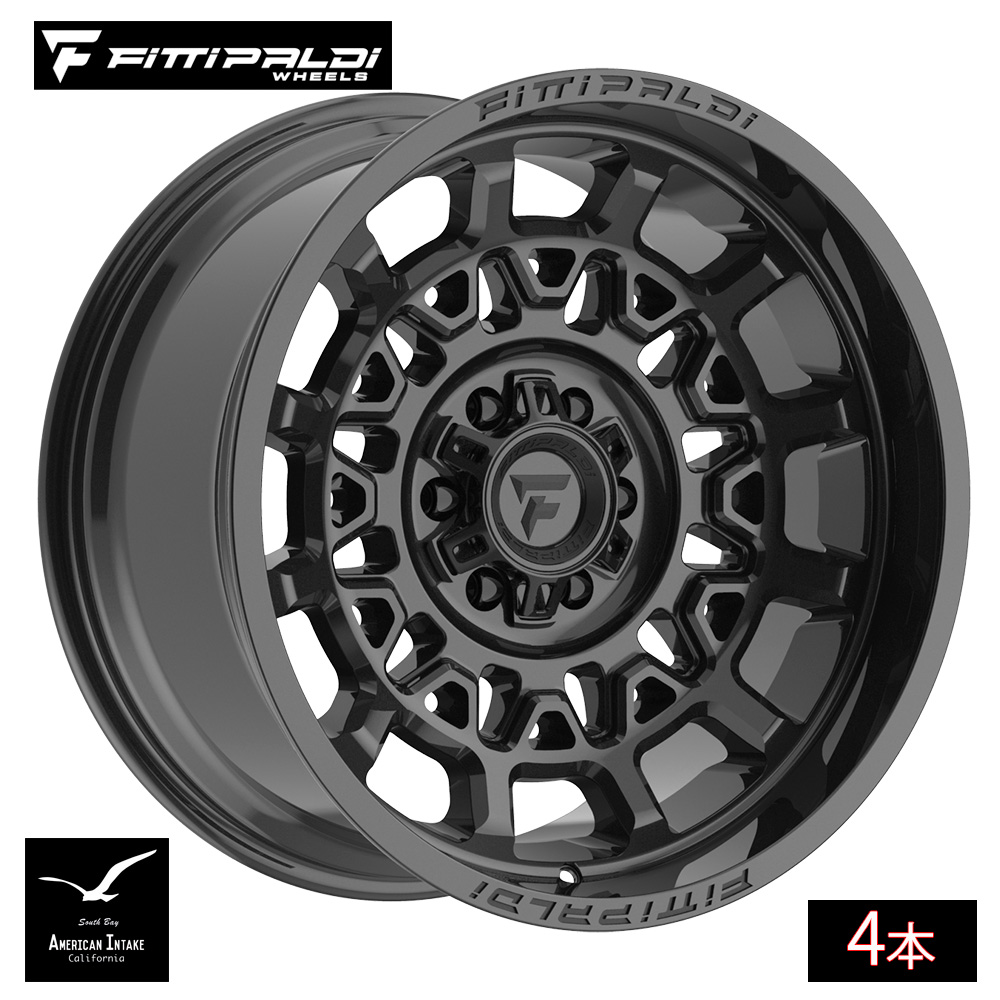 Fittipaldi Off Road FA23B | GLOSS BLACK ( 4本 )｜American-Intake 123,200円