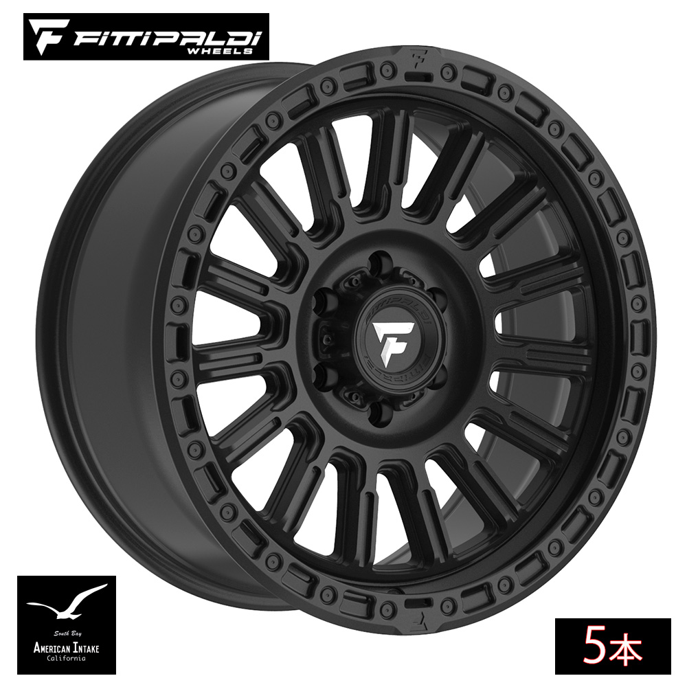 Fittipaldi Off Road FT106SB | SATIN BLACK ( 5本 )｜American-Intake