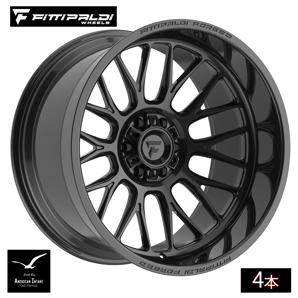 Fittipaldi Off Road FTF502B FORGED | GLOSS BLACK フォージド鍛造ホイール ( 4本 )|American-Intake