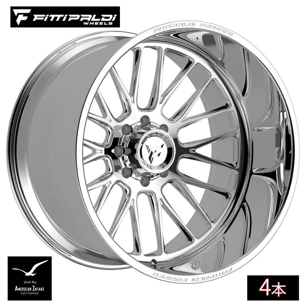Fittipaldi Off Road FTF502P FORGED | POLISHED フォージド鍛造ホイール ( 4本 )｜American-Intake