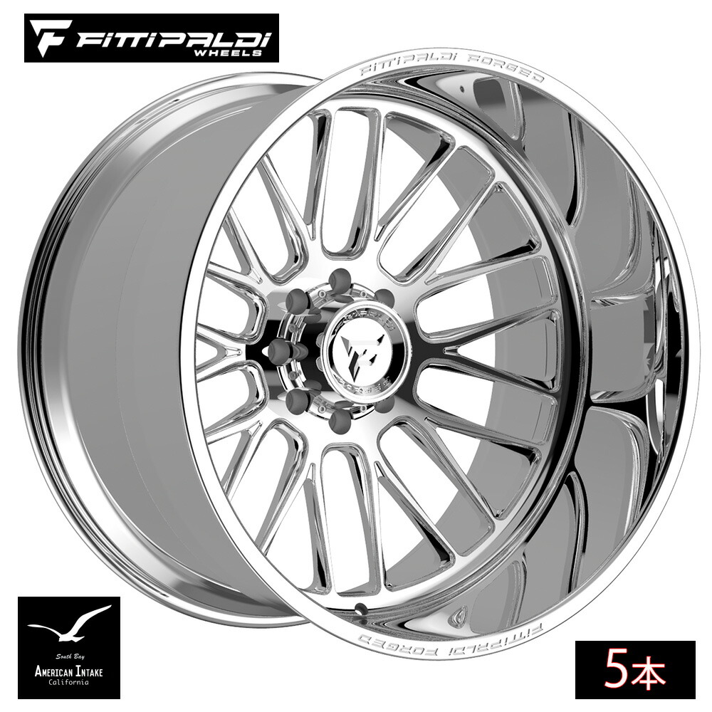 Fittipaldi Off Road FTF502P FORGED | POLISHED フォージド鍛造ホイール ( 5本 )｜American-Intake