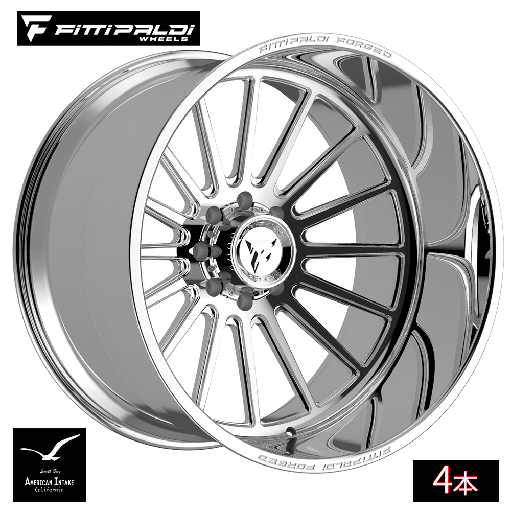 Fittipaldi Off Road FTF504P FORGED | POLISHED フォージド鍛造ホイール ( 4本 )|American-Intake