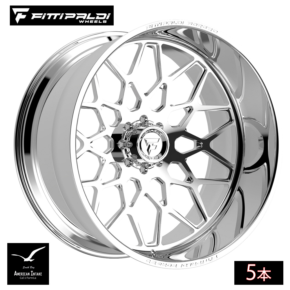 Fittipaldi Off Road FTF508P FORGED | POLISHED フォージド鍛造ホイール ( 5本 )｜American-Intake