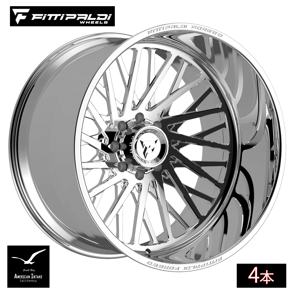 Fittipaldi Off Road FTF501P FORGED | POLISHED フォージド鍛造ホイール ( 4本 )|American-Intake
