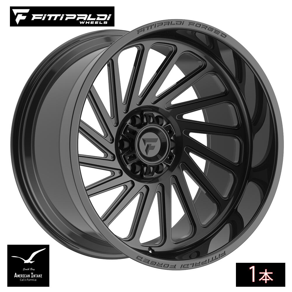 Fittipaldi Off Road FTF503B FORGED | GLOSS BLACK フォージド鍛造ホイール ( 1本 )｜American-Intake