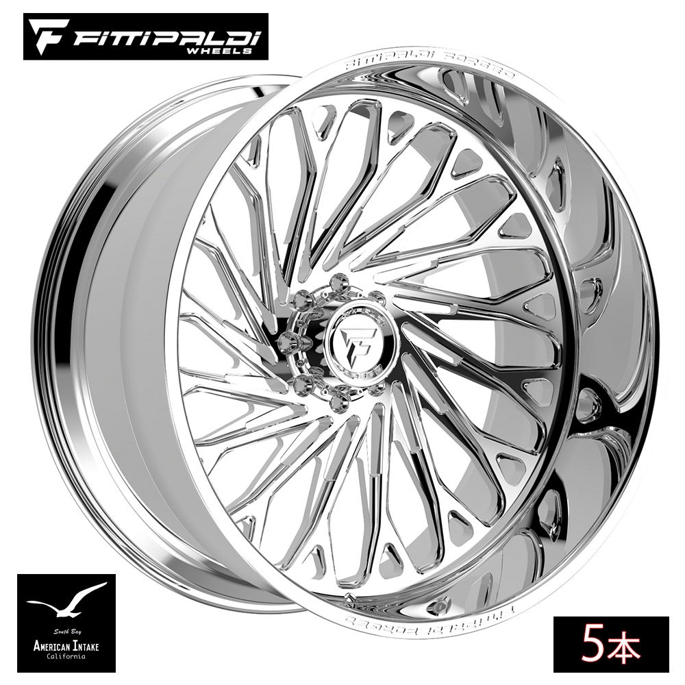 Fittipaldi Off Road FTF510P FORGED | POLISHED フォージド鍛造ホイール ( 5本 )｜American-Intake