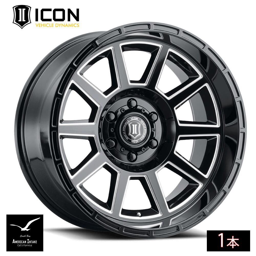 ICON VEHICLE DYNAMICS アイコン ビークル ダイナミクス Recoil | GLOSS BLK / MILL WIN ( 1本 )｜American-Intake