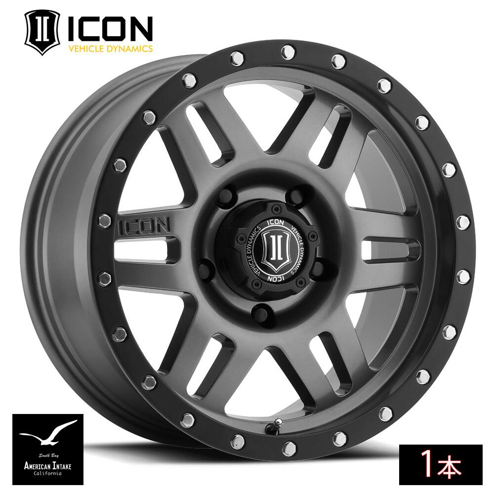 【楽天市場】ICON VEHICLE DYNAMICS アイコン ビークル ダイナミクス Six Speed | GUN METAL ( 1本