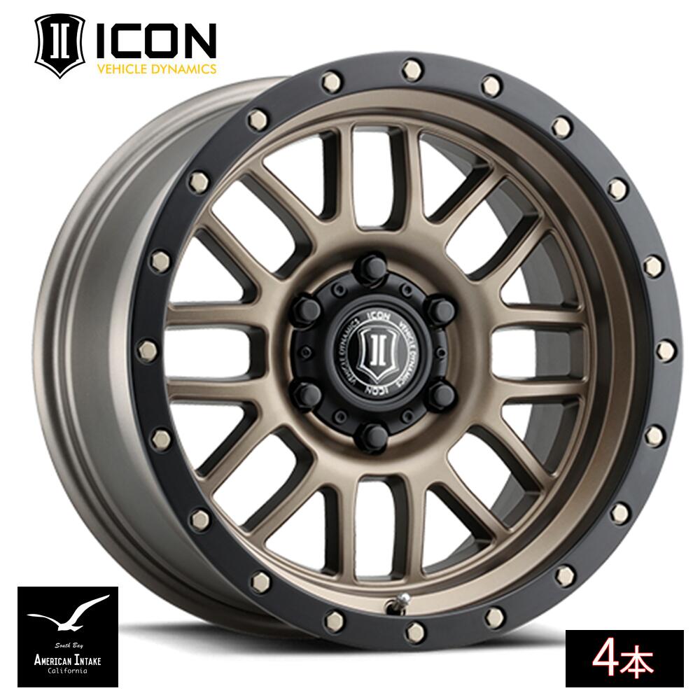 ICON VEHICLE DYNAMICS アイコン ビークル ダイナミクス Alpha | BRONZE ( 4本 )｜American-Intake