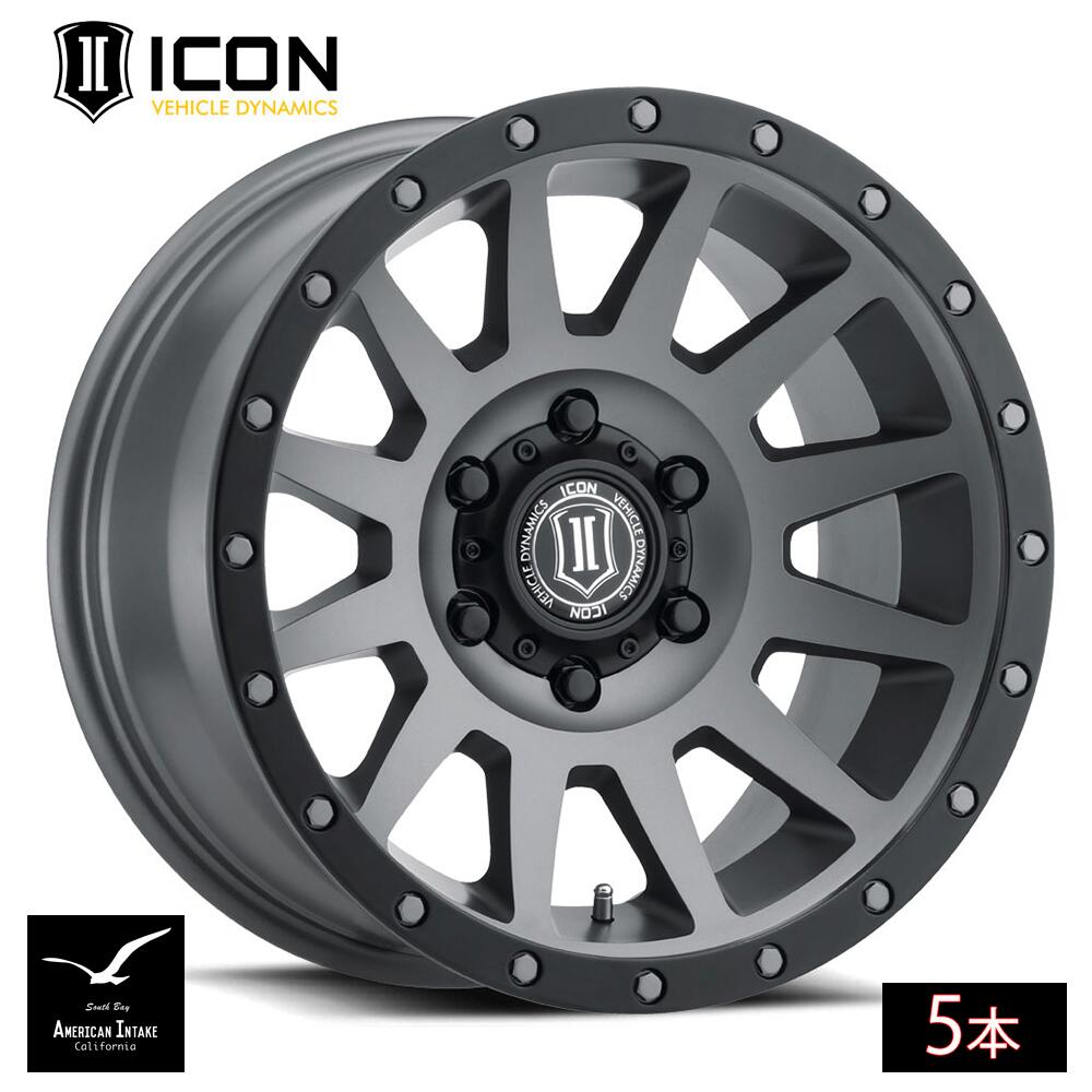 ICON VEHICLE DYNAMICS アイコン ビークル ダイナミクス Compression | TITANIUM ( 5本 )｜American-Intake