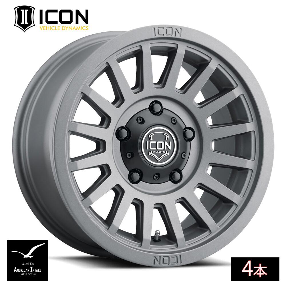 ICON VEHICLE DYNAMICS アイコン ビークル ダイナミクス Recon SLX | CHARCOAL ( 4本 )｜American-Intake