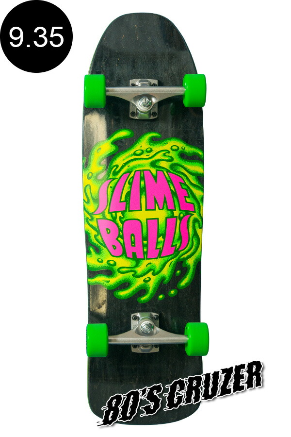 限定品 のcruz レディース Santa Slimeballs サンタクルーズ 9 35in 31 7in X スライムボール ファッション コンプリート 完成組立品 メンズ Logo 80s Cruzerクルーザー オールドスクール スケートボード Krux ロングボード オフトレ スケボー Sk8 Skateboard