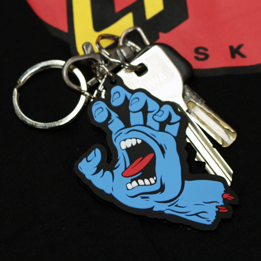 楽天市場 Santa Cruz サンタクルーズ Screaming Hand Rubber Keychain Blackキーチェーン ブラック キーホルダー スクリーミングハンド かわいい プレゼント グッズ スケートボード スケボー ストリート Sk8 Skateboard ss Cp American Street Style