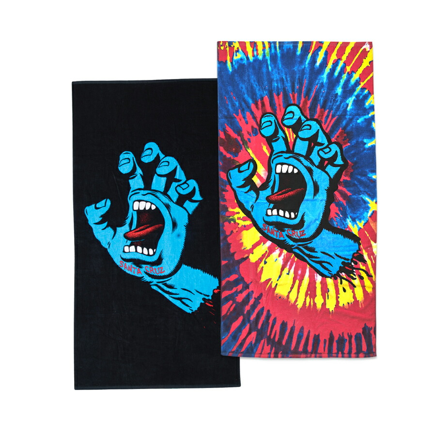 楽天市場】SANTA CRUZ サンタクルーズSCREAMING HAND RUGラグマット 