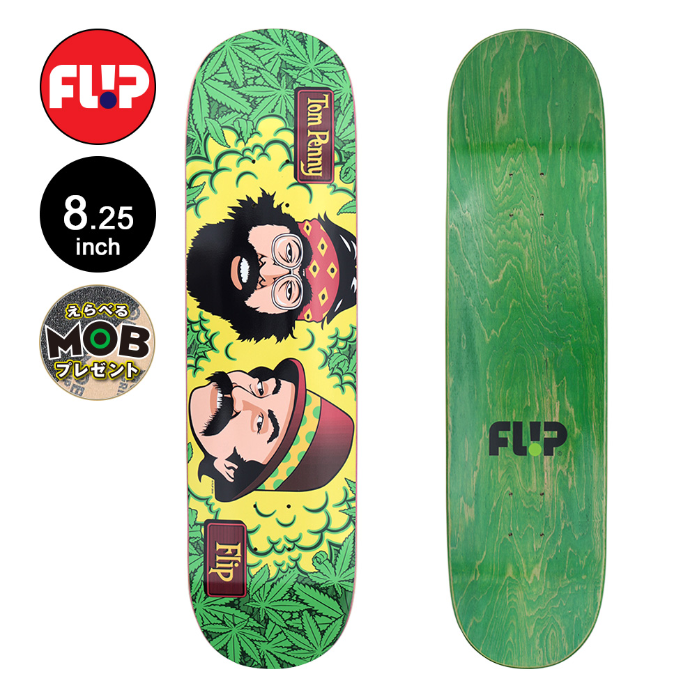 【楽天市場】FLIP フリップスケボー デッキ 8.0 PENNY CHEECH 