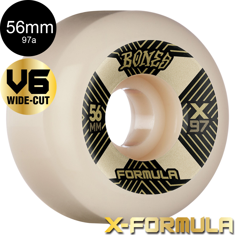 楽天市場】BONES WHEELS ボーンズ ウィール54mm X-FORMULA X-NINETY