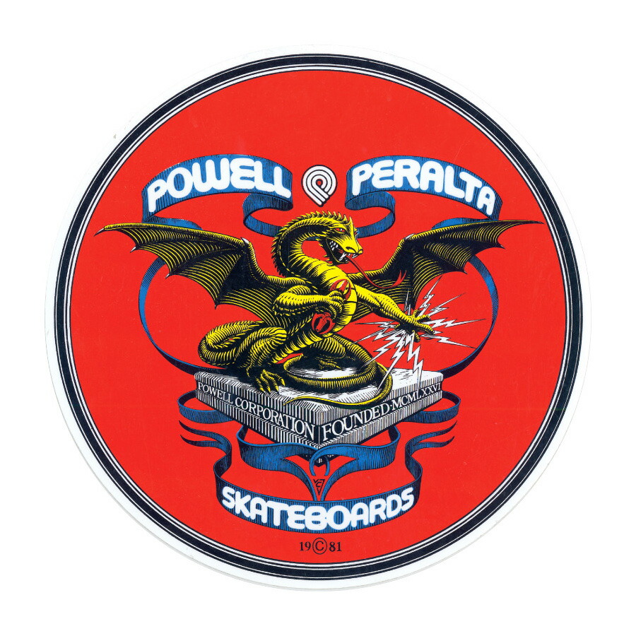 POWELL PERALTA STICKER パウエルペラルタ ステッカー WINGED
