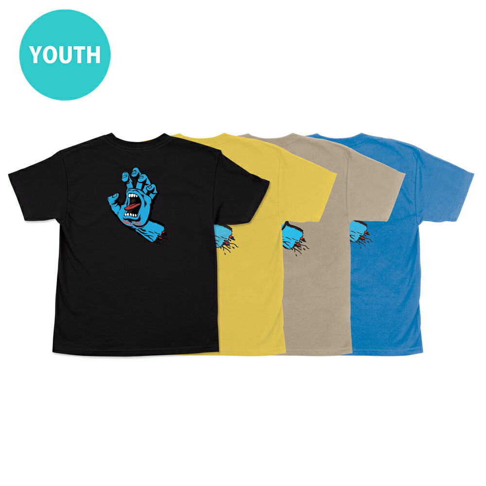 jim phillips サンタクルーズ　ジム　フィリップス　デッキ　Tシャツ SANTACRUZ / SCREAMING HAND S/S Tee