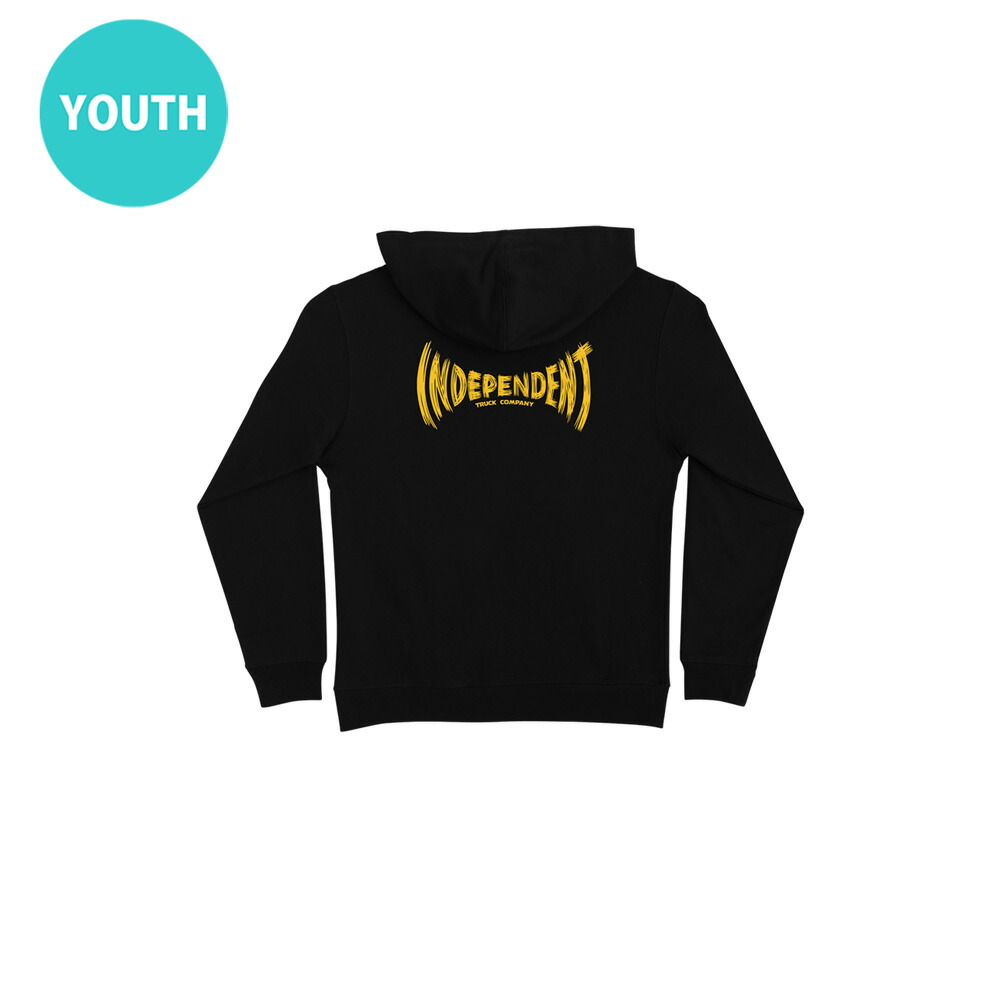【楽天市場】INDEPENDENT インディペンデントCARVED SPAN P/O HOODIE SWEATSHIRT YOUTH