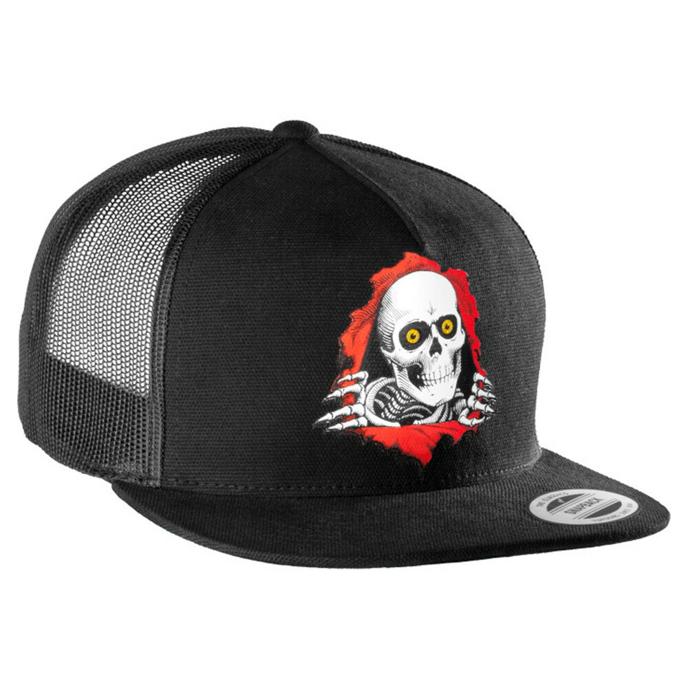 パウエル・ペラルタ POWELL PERALTA RIPPER TRUCKER MESH CAP メッシュキャップ リッパー トラッカー 帽子 スケートボード スケボー sk8 skateboard オールドスクール【CP】
