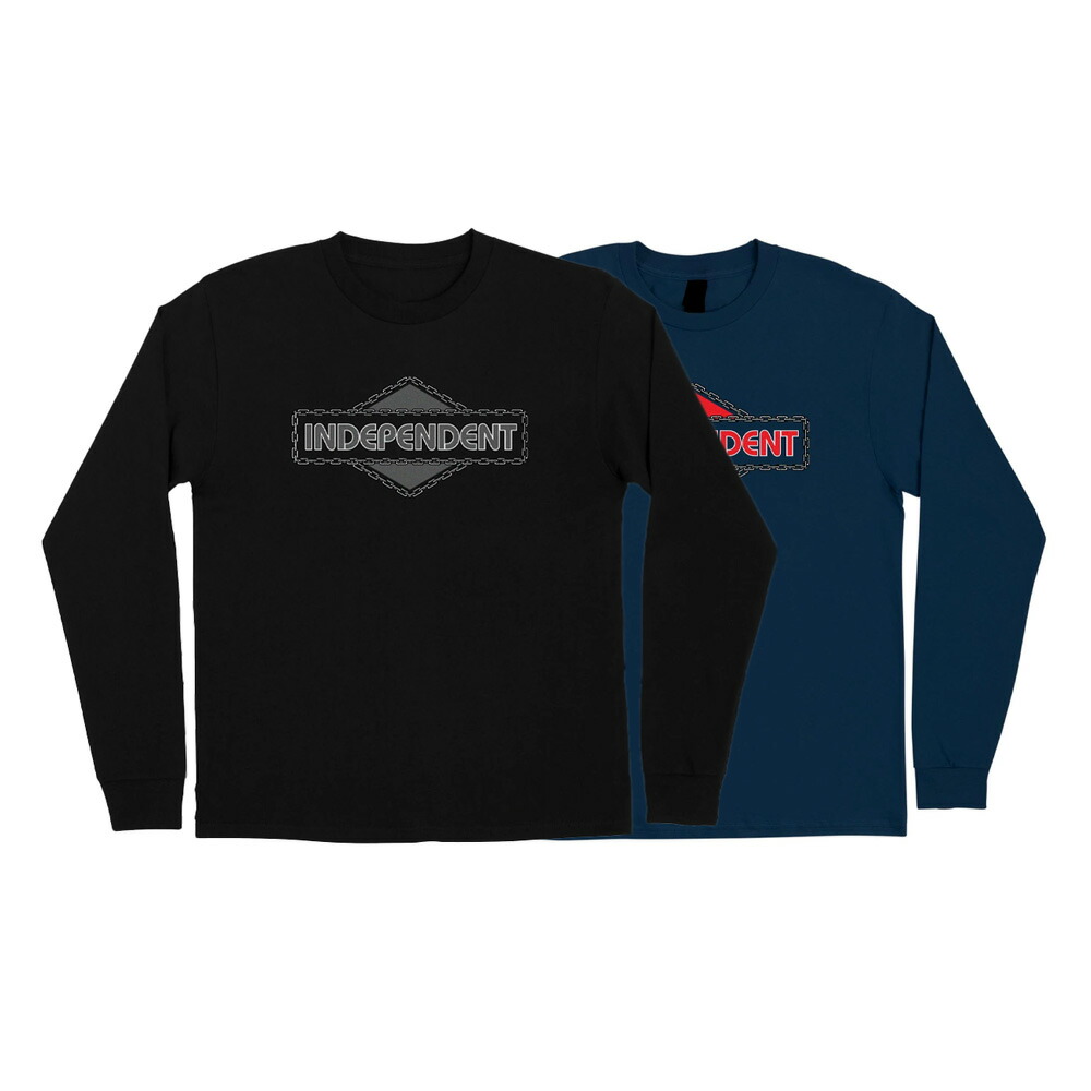 INDEPENDENT ロンT NAVY インディペンデント スケーター 袖ロゴ Amazon.co.jp: INDEPENDENT インディペンデント アイアンクロス