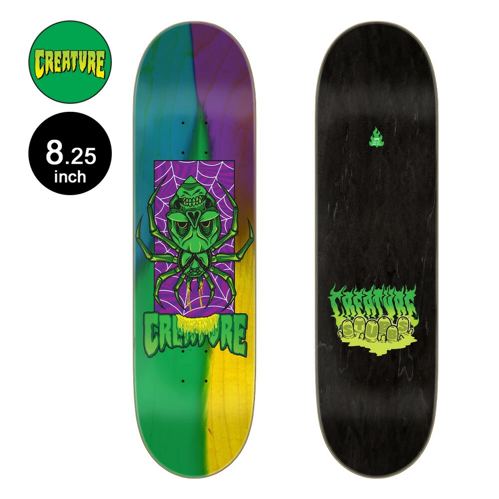 クリーチャー CREATURE 8.8×32.5 ワイド スケートボード デッキ